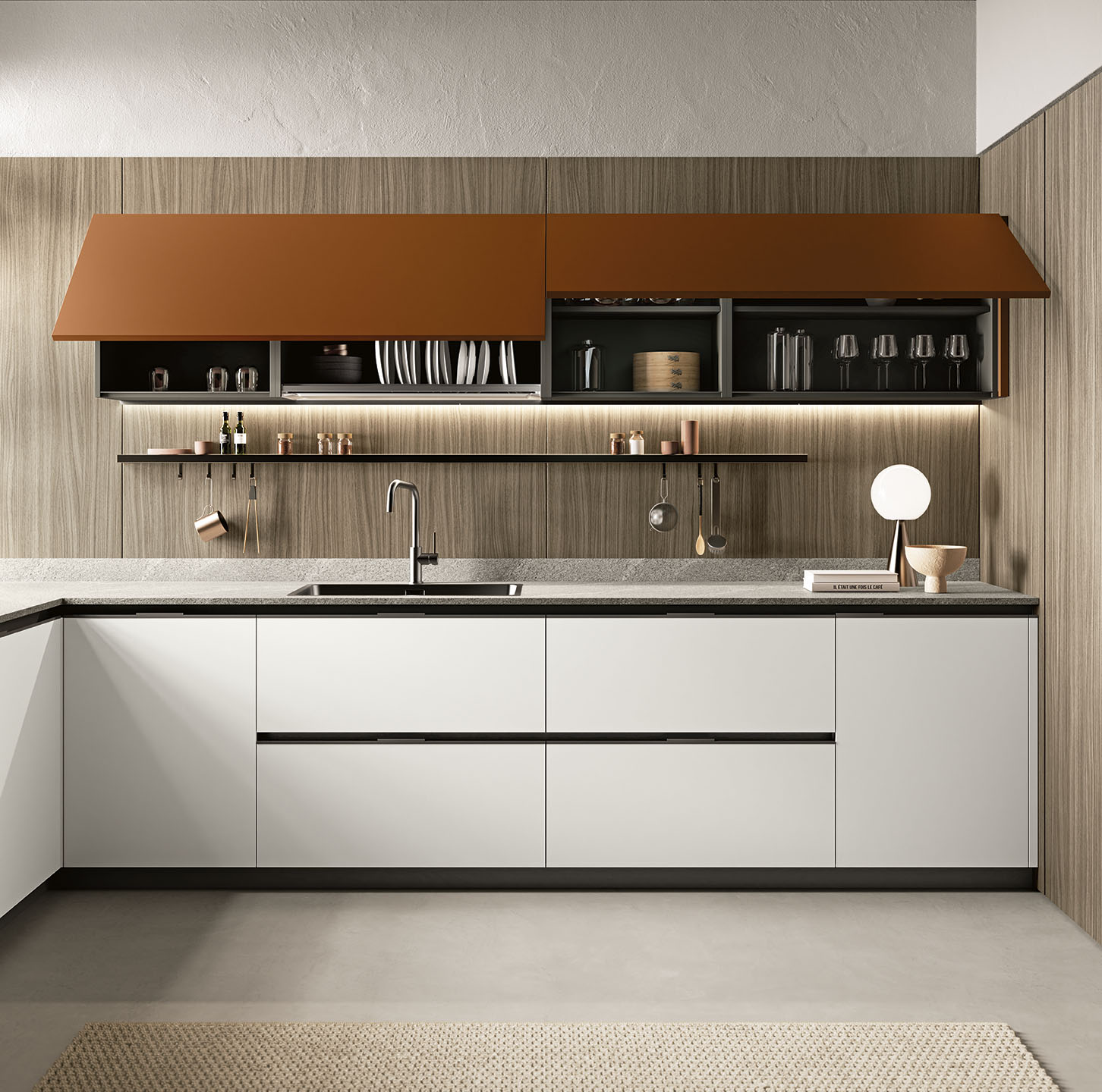 Cucina lineare idee