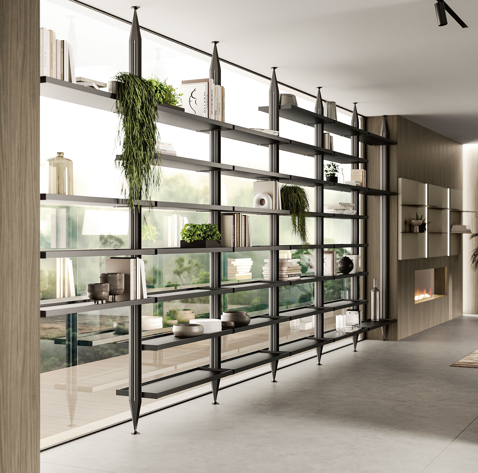 FebalCasa_Cucina_Moderna_Origina_AntaTelaioAlluminio_Compo2c