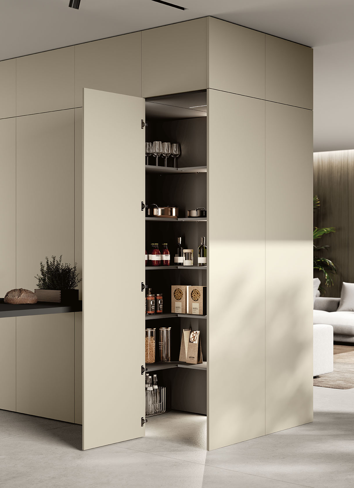FebalCasa_Cucina_Moderna_Origina_AntaTelaioAlluminio_Compo2f(1)