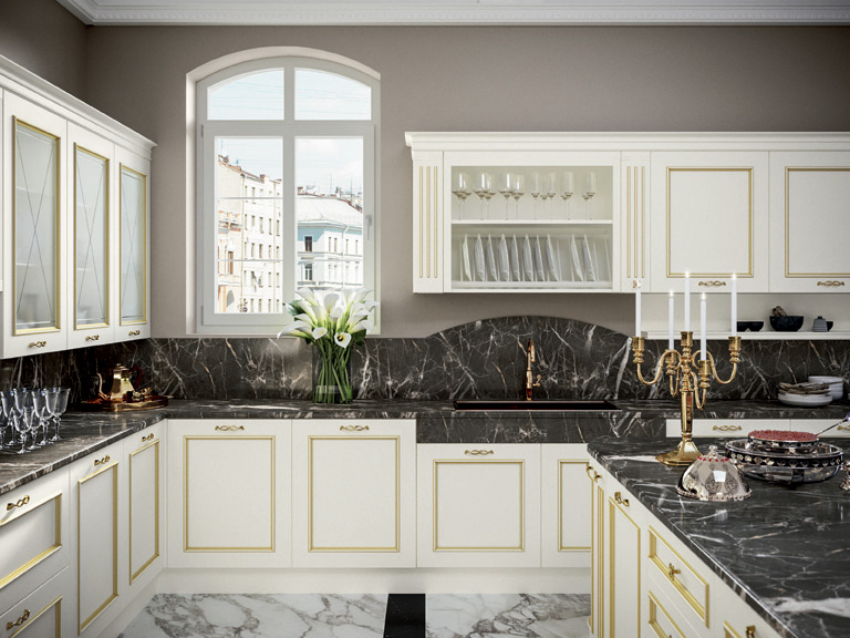 Febal-Casa-Cucina-Classica-Romantica-porta-piatti-a-vista-89