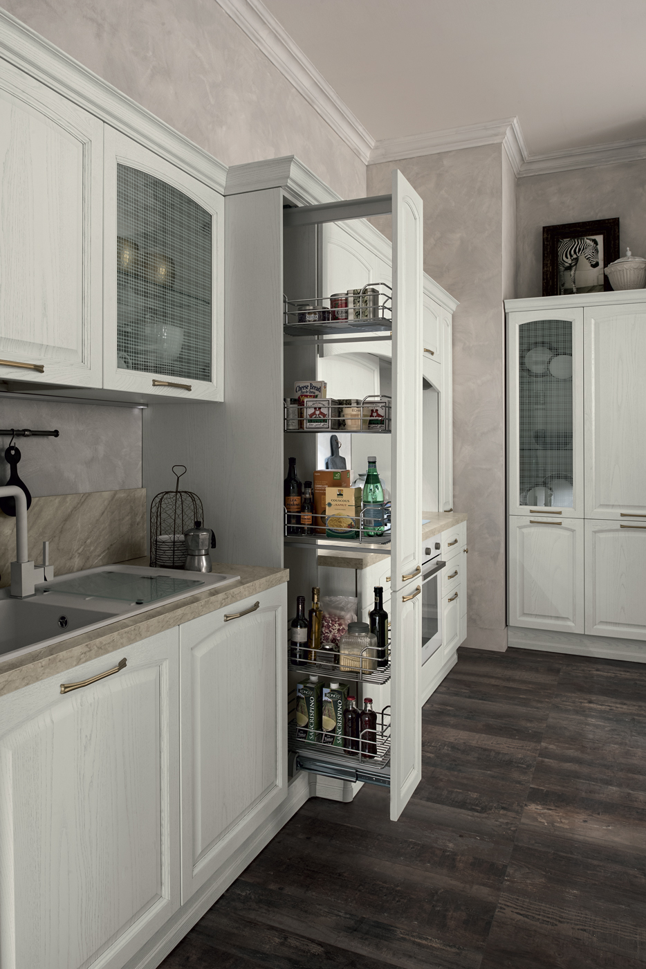 Febal-Casa-Cucina-classica-Gala2-sportello-scorrevole-con-dispensa-35a