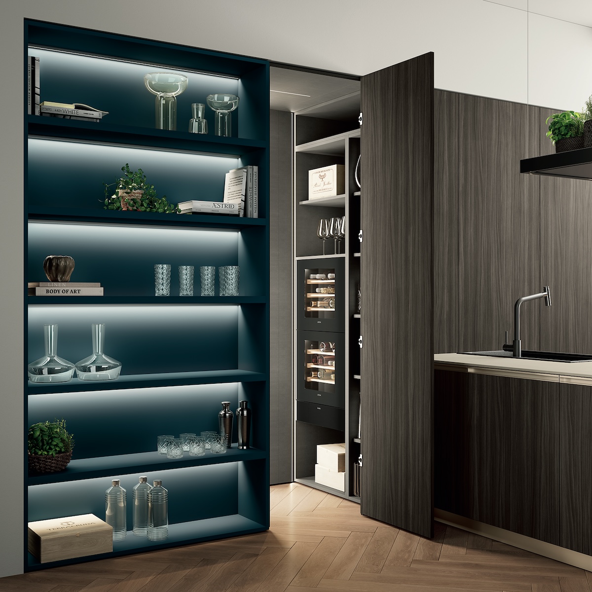 Modula11_pag 166-167 Illuminazione cucina idee