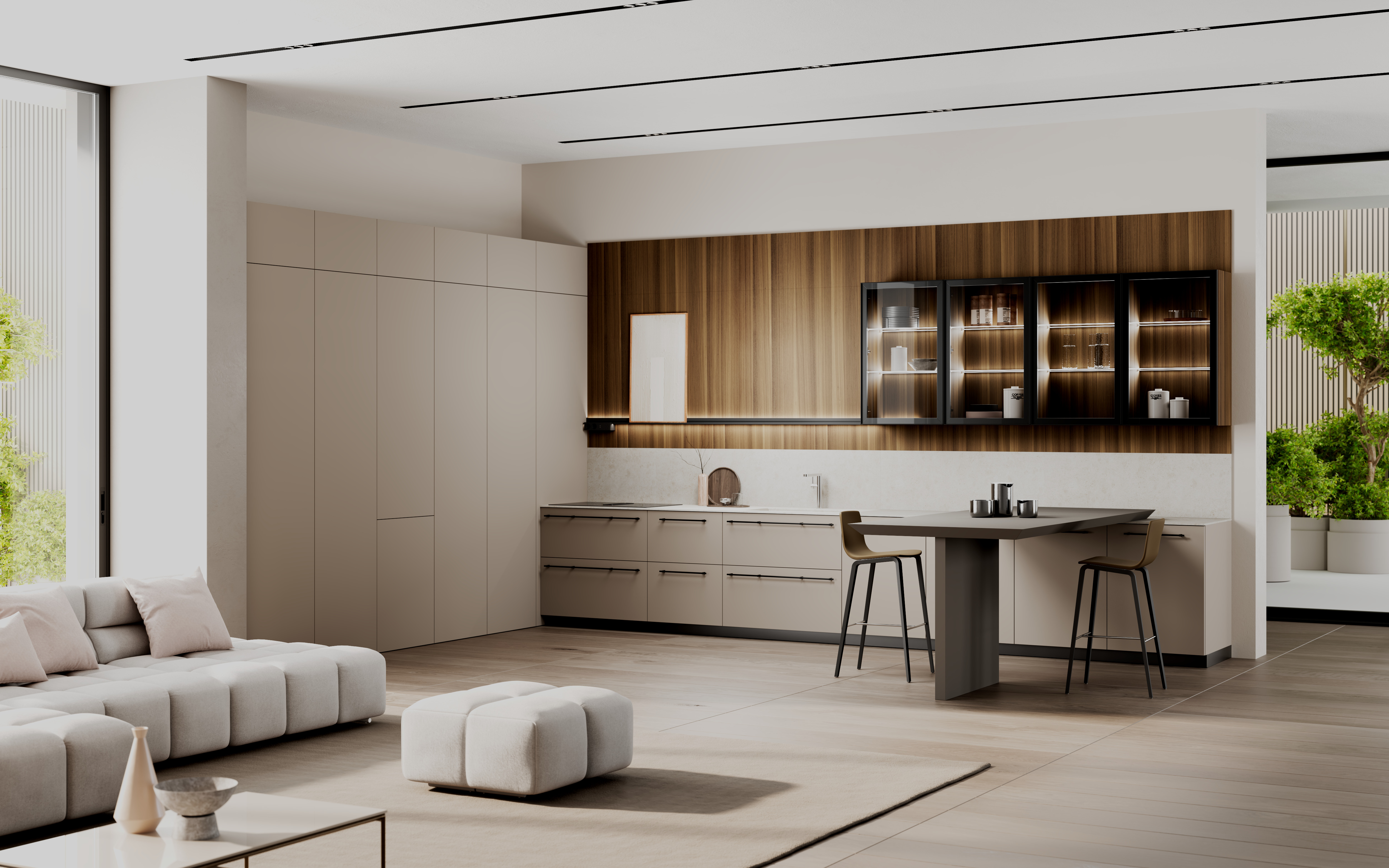 Cucina GF_Variante 2_Generale Cucina GF_Variante 2_Generale