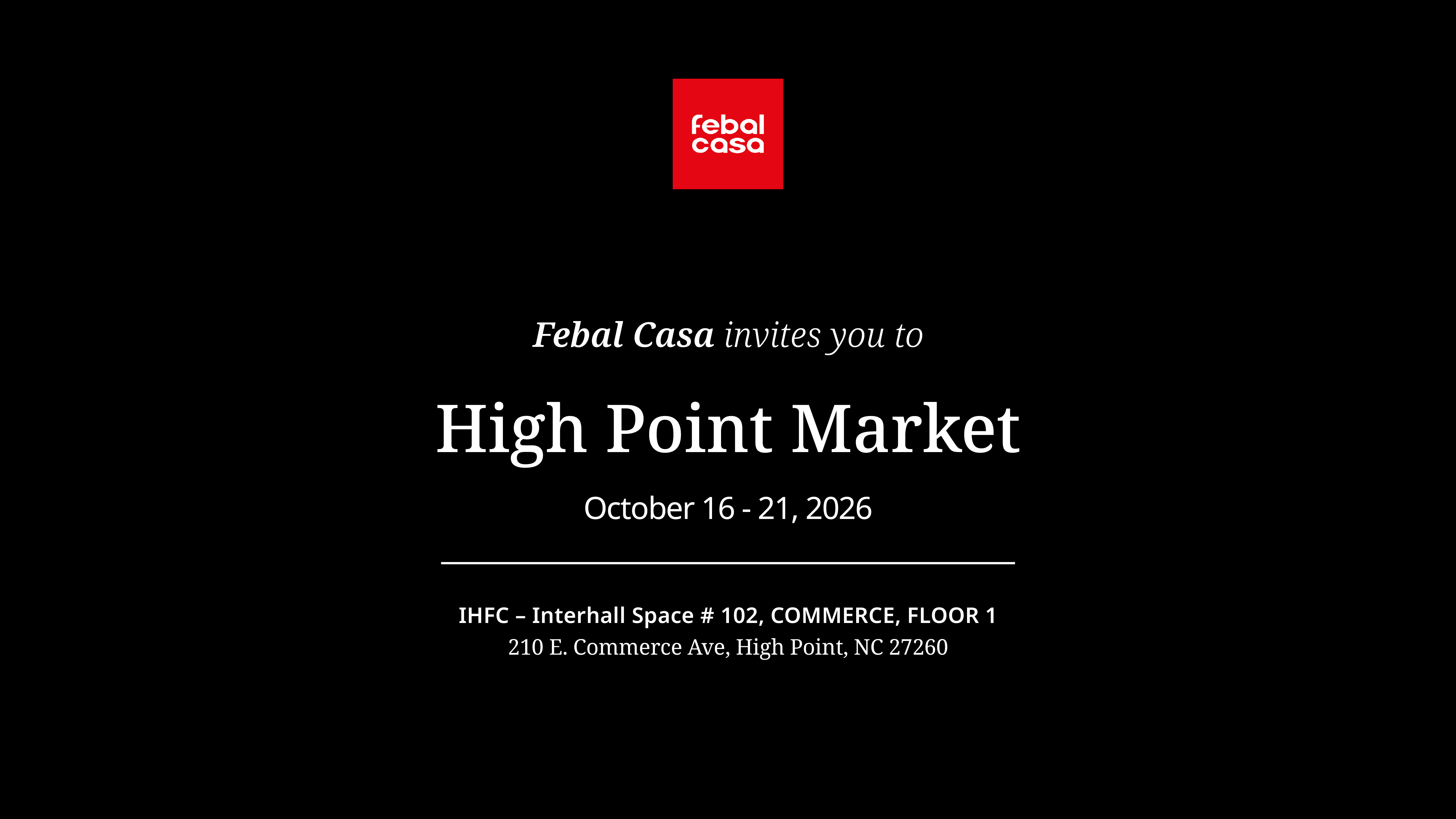 High Point Market+invito_Linkedin